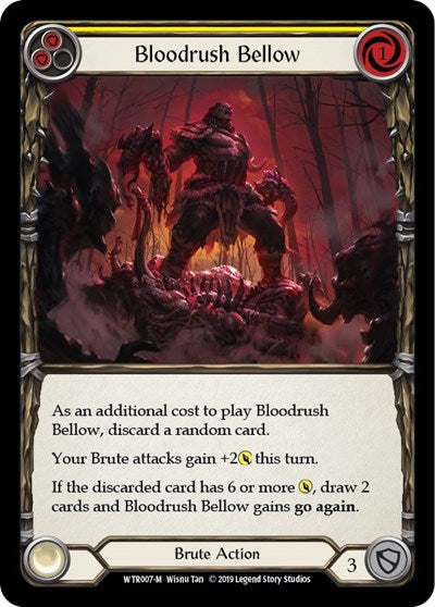 WTR Bloodrush Bellow Unlimited Edition
