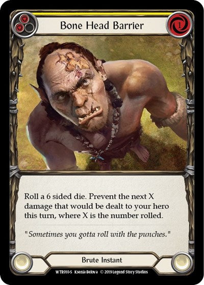 WTR Bone Head Barrier Unlimited Edition