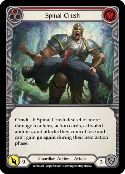 WTR Spinal Crush Unlimited Edition