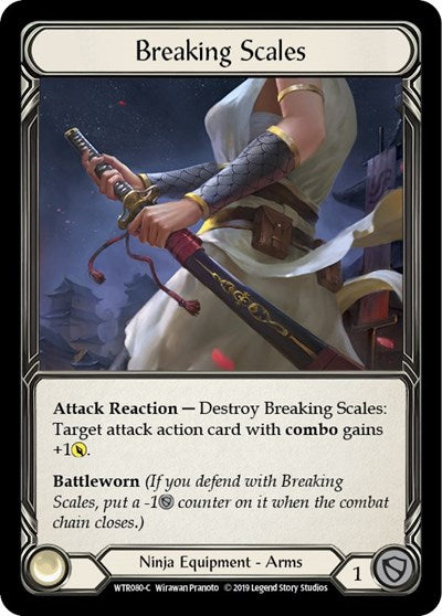 WTR Breaking Scales 1st Edition Cold Foil