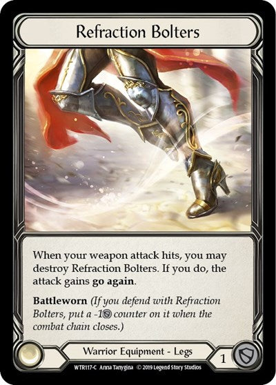 WTR Refraction Bolters 1st Edition Cold Foil