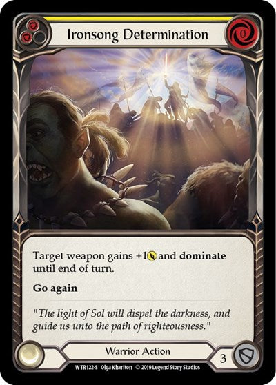 WTR Ironsong Determination Unlimited Edition