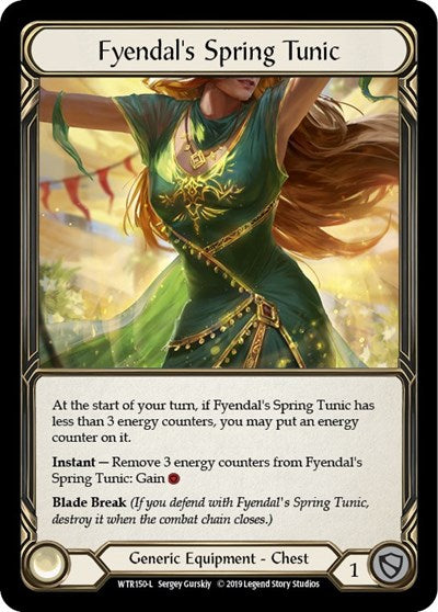 WTR Fyendal's Spring Tunic Unlimited Edition Rainbow Foil
