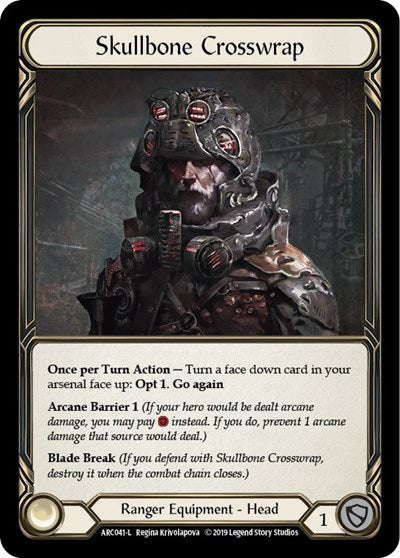 ARC Skullbone Crosswrap Unlimited Edition Rainbow Foil