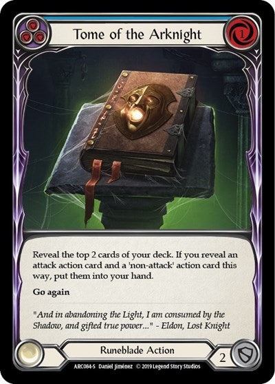 ARC Tome of the Arknight 1st Edition