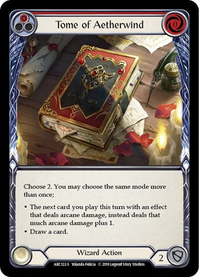 ARC Tome of Aetherwind Unlimited Edition Rainbow Foil