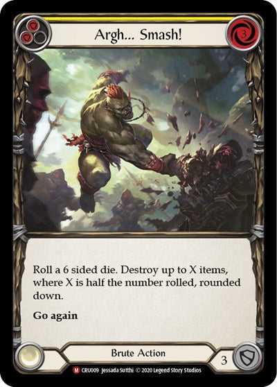 CRU Argh... Smash! Unlimited Edition