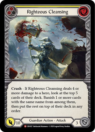 CRU Righteous Cleansing Unlimited Edition