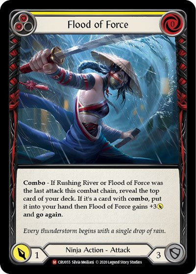 CRU Flood of Force 1st Edition