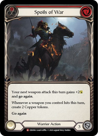 CRU Spoils of War Unlimited Edition Rainbow Foil