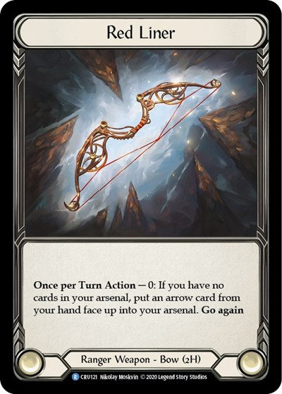 CRU Red Liner 1st Edition Cold Foil