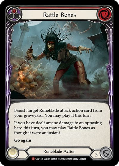 CRU Rattle Bones 1st Edition