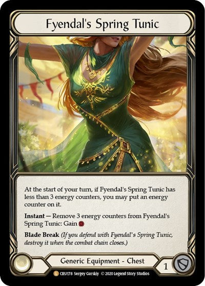 CRU Fyendal's Spring Tunic Unlimited Edition (Slightly Played)