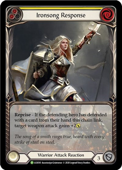 LGS Ironsong Response (Yellow) - LGS030 Rainbow Foil