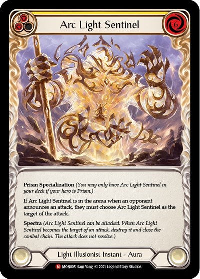 MON Arc Light Sentinel Unlimited Edition Rainbow Foil