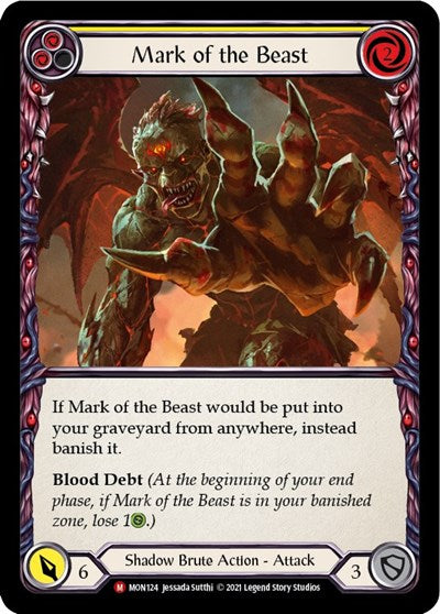 MON Mark of the Beast Unlimited Edition