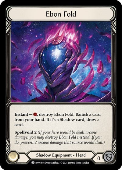 MON Ebon Fold 1st Edition Cold Foil