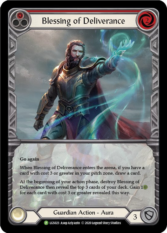 Blessing of Deliverance (Red) - LGS023