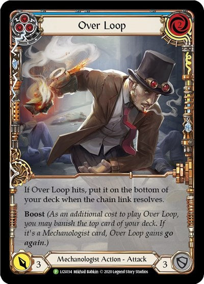 LGS Over Loop (Blue) - LGS034 Rainbow Foil