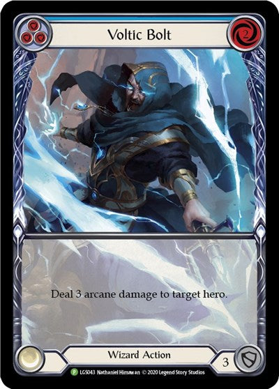 LGS Voltic Bolt (Blue) - LGS043 Rainbow Foil