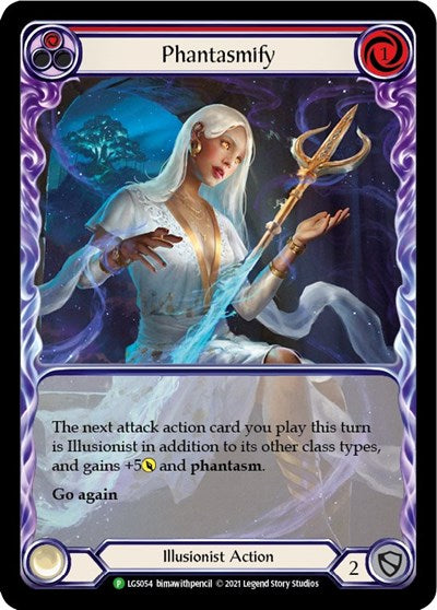 LGS Phantasmify (Red) (Extended Art) - LGS054 Rainbow Foil