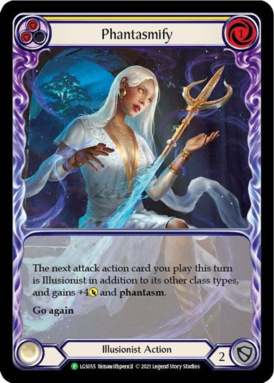 LGS Phantasmify (Yellow) (Extended Art) - LGS055 Rainbow Foil