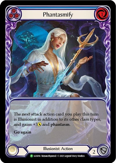 LGS Phantasmify (Blue) (Extended Art) - LGS056 Rainbow Foil