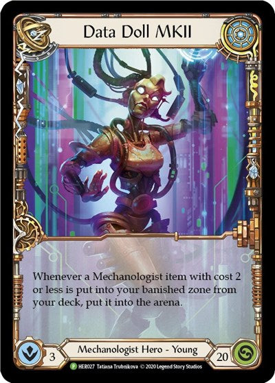 HER Data Doll MKII - HER027 Cold Foil