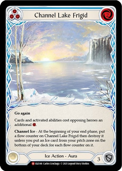 ELE Channel Lake Frigid Unlimited Edition Rainbow Foil