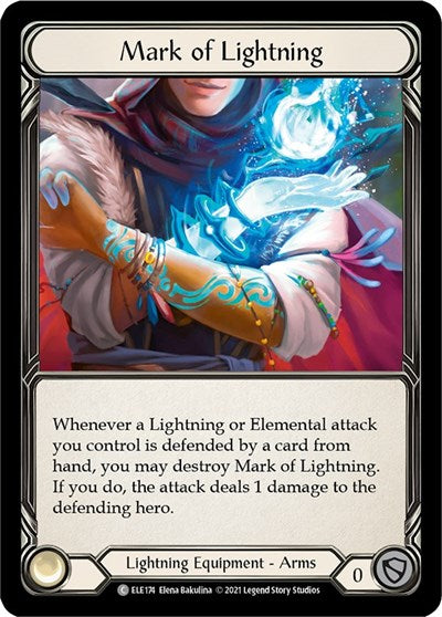 ELE Mark of Lightning 1st Edition Cold Foil
