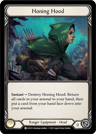 ELE Honing Hood 1st Edition Cold Foil