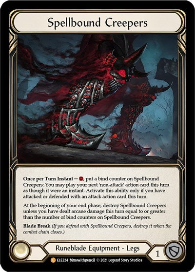 ELE Spellbound Creepers Unlimited Edition Rainbow Foil