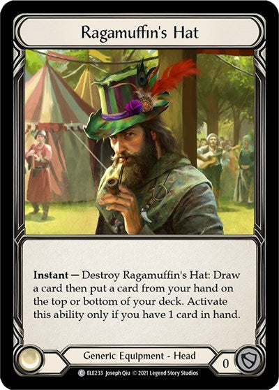 ELE Ragamuffin's Hat 1st Edition Cold Foil