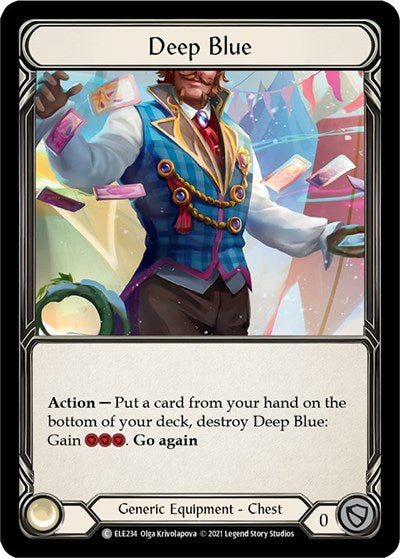 ELE Deep Blue 1st Edition Cold Foil