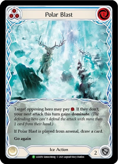 LGS Polar Blast (Blue) - LGS074 Rainbow Foil