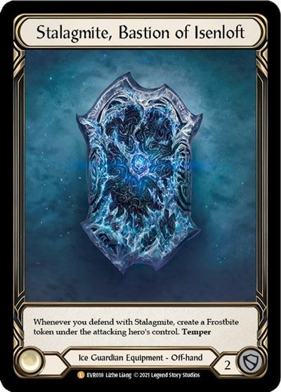EVR Stalagmite Bastion of Isenloft 1st Edition Cold Foil