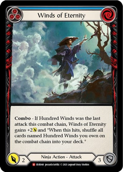 EVR Winds of Eternity 1st Edition Rainbow Foil