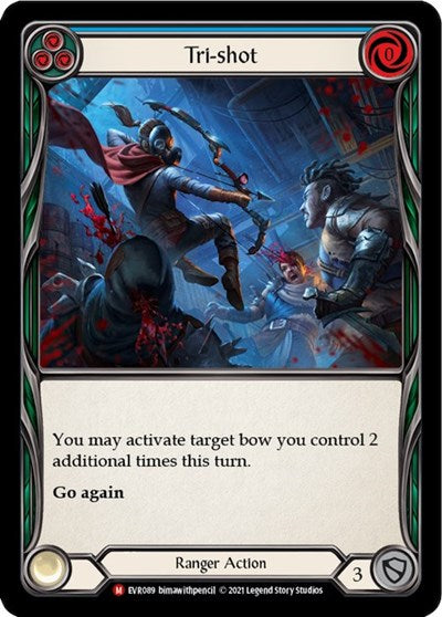 EVR Tri-shot 1st Edition Rainbow Foil