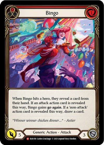EVR Bingo 1st Edition Rainbow Foil
