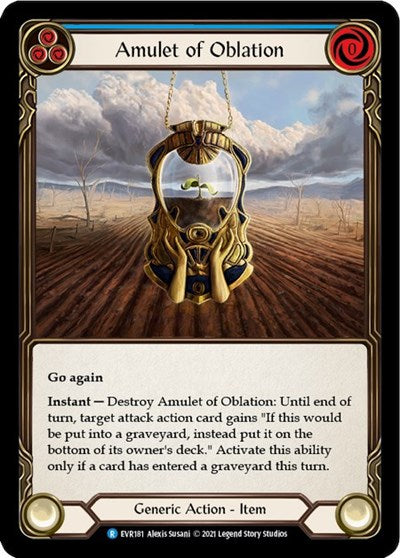EVR Amulet of Oblation 1st Edition Cold Foil