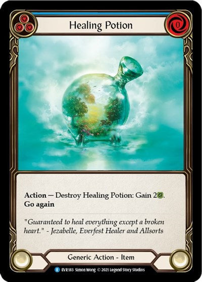 EVR Healing Potion 1st Edition Cold Foil