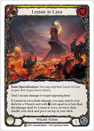 1HP Lesson in Lava