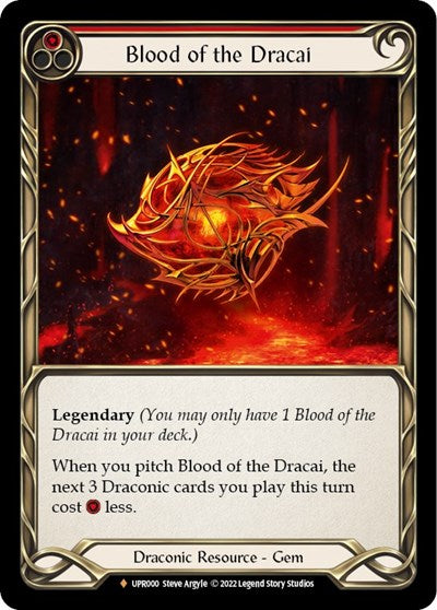 UPR Blood of the Dracai Rainbow Foil