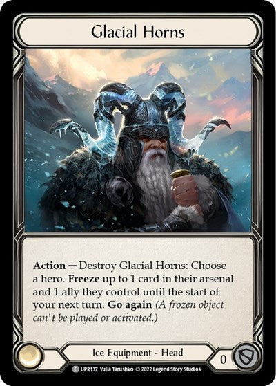 UPR Glacial Horns Cold Foil