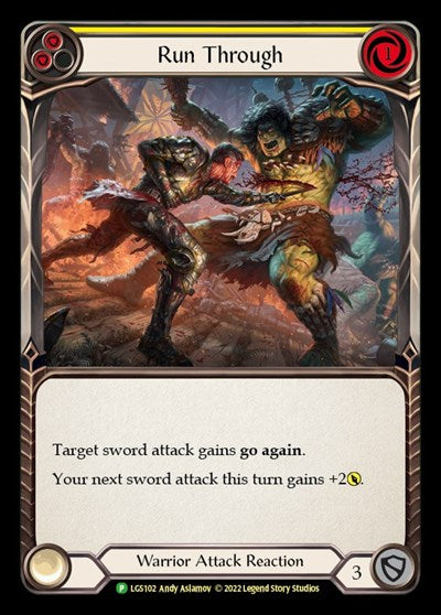 LGS Run Through - LGS102 Rainbow Foil