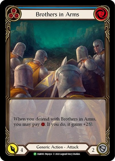 FAB Brothers in Arms (Blue) - FAB093 Rainbow Foil