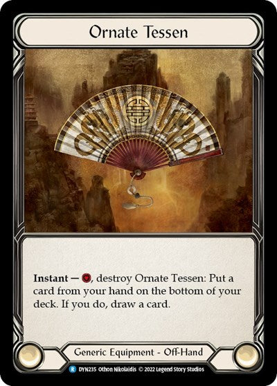 DYN Ornate Tessen Cold Foil