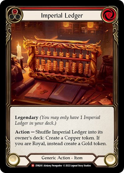 DYN Imperial Ledger Rainbow Foil