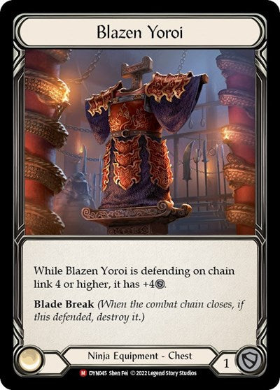 DYN Blazen Yoroi Rainbow Foil