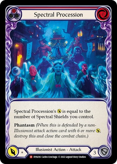 DYN Spectral Procession Rainbow Foil
